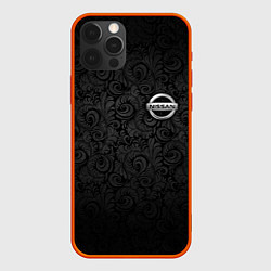 Чехол для iPhone 12 Pro Max Nissan, цвет: 3D-красный