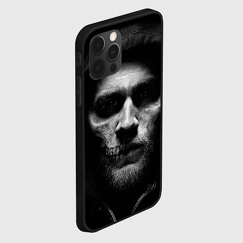 Чехол iPhone 12 Pro Max Sons Of Anarchy / 3D-Черный – фото 2