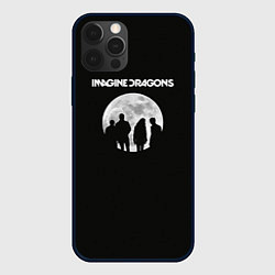 Чехол для iPhone 12 Pro Max Imagine Dragons: Moon, цвет: 3D-черный