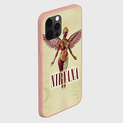 Чехол для iPhone 12 Pro Max Nirvana Angel, цвет: 3D-светло-розовый — фото 2
