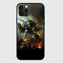 Чехол для iPhone 12 Pro Max Титан, цвет: 3D-черный