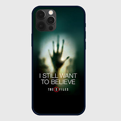 Чехол для iPhone 12 Pro Max X-files: Alien hand, цвет: 3D-черный
