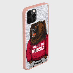 Чехол для iPhone 12 Pro Max Made in Russia, цвет: 3D-светло-розовый — фото 2