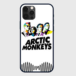 Чехол для iPhone 12 Pro Max Arctic Monkeys: Music Wave, цвет: 3D-черный