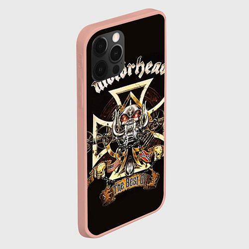 Чехол iPhone 12 Pro Max Motorhead: The best of / 3D-Светло-розовый – фото 2