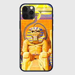 Чехол для iPhone 12 Pro Max Iron Maiden: Pharaon, цвет: 3D-черный