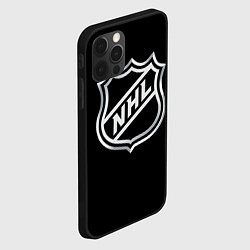 Чехол для iPhone 12 Pro Max NHL, цвет: 3D-черный — фото 2