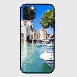 Чехол для iPhone 12 Pro Max Италия, цвет: 3D-черный