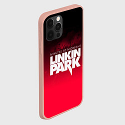 Чехол для iPhone 12 Pro Max Linkin Park: Minutes to midnight, цвет: 3D-светло-розовый — фото 2
