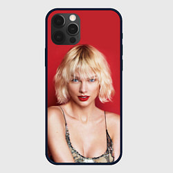 Чехол для iPhone 12 Pro Max Taylor Swift, цвет: 3D-черный