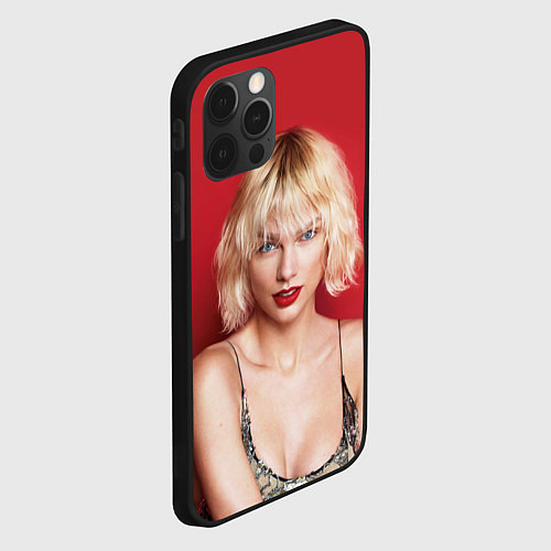 Чехол iPhone 12 Pro Max Taylor Swift / 3D-Черный – фото 2