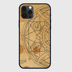 Чехол для iPhone 12 Pro Max Дневник алхимика, цвет: 3D-черный