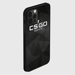 Чехол для iPhone 12 Pro CS:GO Graphite, цвет: 3D-черный — фото 2