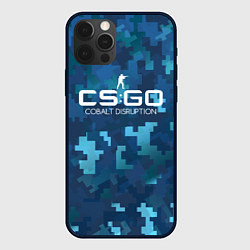 Чехол для iPhone 12 Pro Cs:go - Cobalt Disruption Ржавый кобальт, цвет: 3D-черный