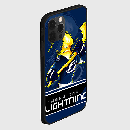 Чехол iPhone 12 Pro Bay Lightning / 3D-Черный – фото 2