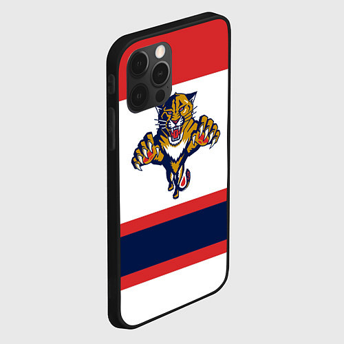 Чехол iPhone 12 Pro Florida Panthers / 3D-Черный – фото 2