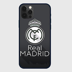 Чехол для iPhone 12 Pro Real Madrid, цвет: 3D-черный