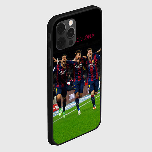Чехол iPhone 12 Pro Barcelona6 / 3D-Черный – фото 2