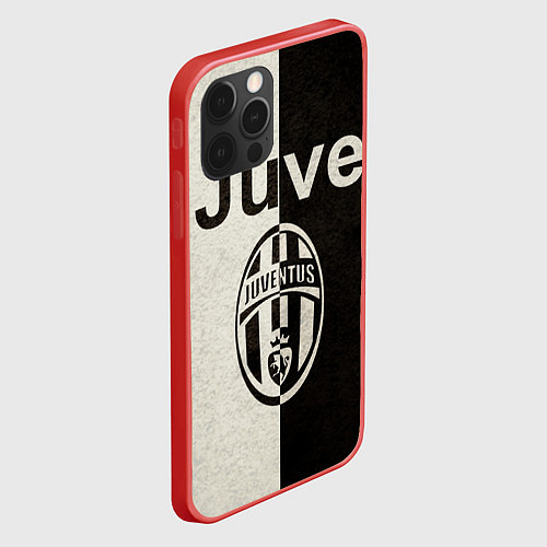 Чехол iPhone 12 Pro Juventus6 / 3D-Красный – фото 2
