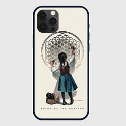 Чехол для iPhone 12 Pro Bring Me The Horizon, цвет: 3D-черный