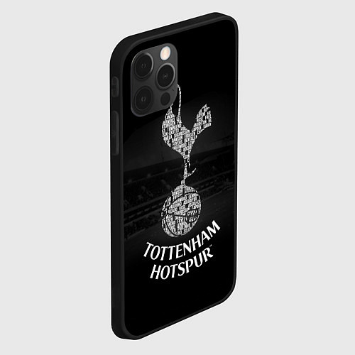 Чехол iPhone 12 Pro Tottenham Hotspur / 3D-Черный – фото 2