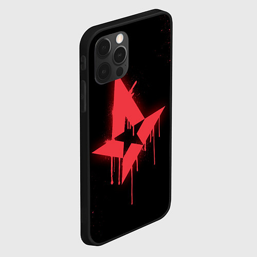 Чехол iPhone 12 Pro Astralis: Black collection / 3D-Черный – фото 2