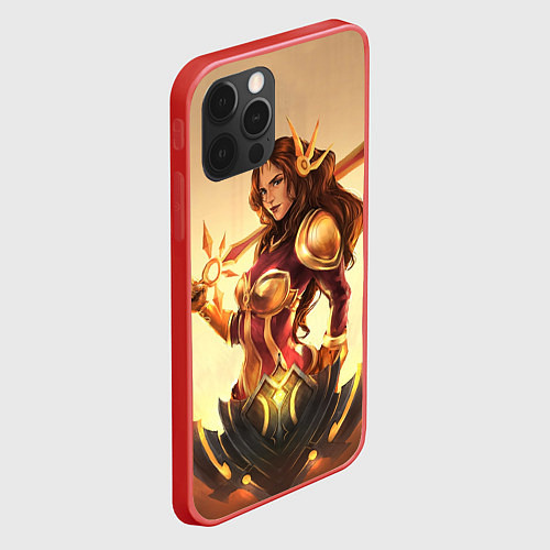 Чехол iPhone 12 Pro Ginger / 3D-Красный – фото 2