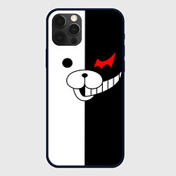 Чехол для iPhone 12 Pro Monokuma, цвет: 3D-черный