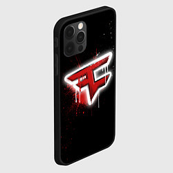 Чехол для iPhone 12 Pro FaZe Clan: Black collection, цвет: 3D-черный — фото 2