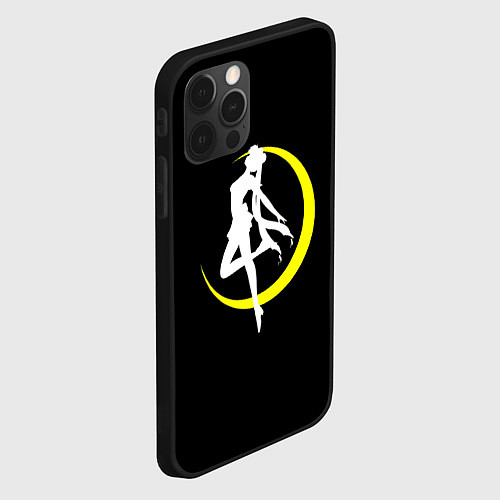 Чехол iPhone 12 Pro Сейлор Мун / 3D-Черный – фото 2