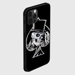 Чехол для iPhone 12 Pro Скелетон, цвет: 3D-черный — фото 2