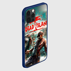 Чехол для iPhone 12 Pro Dead Island, цвет: 3D-тёмно-синий — фото 2