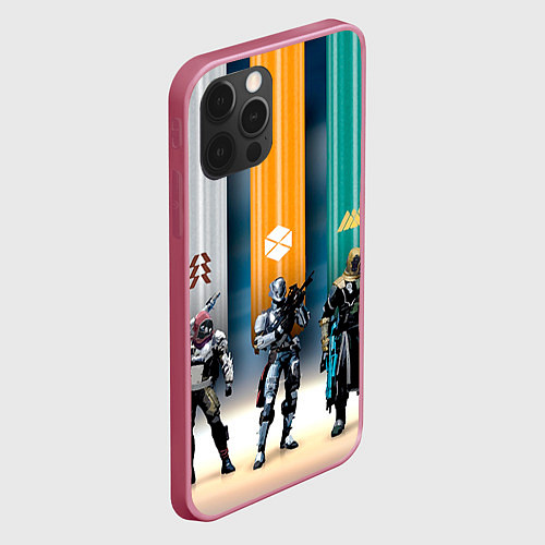 Чехол iPhone 12 Pro Destiny 8 / 3D-Малиновый – фото 2