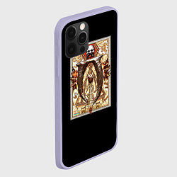 Чехол для iPhone 12 Pro Oblivion, цвет: 3D-светло-сиреневый — фото 2