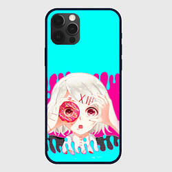 Чехол для iPhone 12 Pro Tokyo Ghoul, цвет: 3D-черный