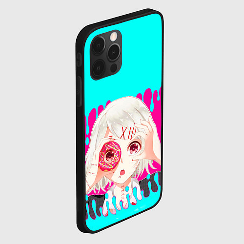 Чехол iPhone 12 Pro Tokyo Ghoul / 3D-Черный – фото 2