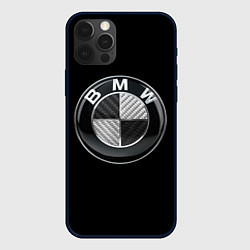 Чехол для iPhone 12 Pro BMW - emblem, цвет: 3D-черный