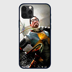 Чехол для iPhone 12 Pro Freeman, цвет: 3D-черный