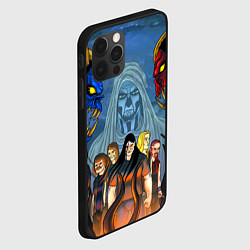 Чехол для iPhone 12 Pro Dethklok: Heroes, цвет: 3D-черный — фото 2