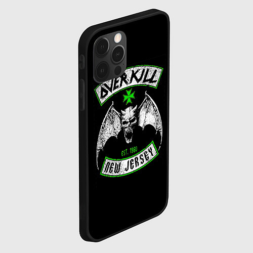Чехол iPhone 12 Pro Overkill: New Jersey / 3D-Черный – фото 2