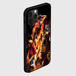 Чехол для iPhone 12 Pro Ван-Пис, цвет: 3D-черный — фото 2