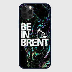 Чехол для iPhone 12 Pro Be in brent, цвет: 3D-черный