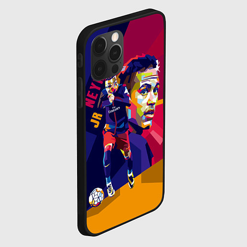 Чехол iPhone 12 Pro Jr. Neymar / 3D-Черный – фото 2