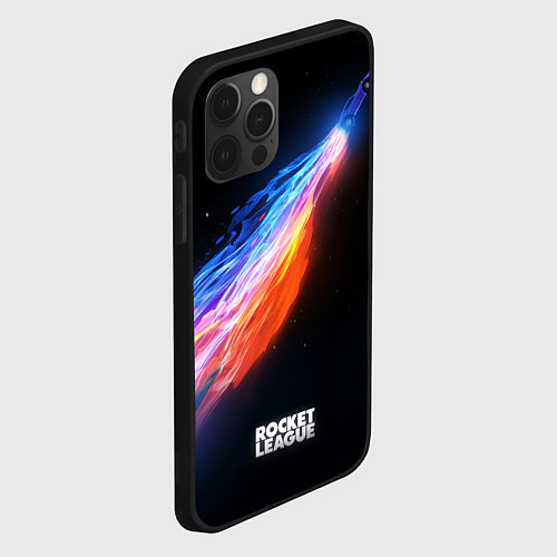 Чехол iPhone 12 Pro Rocket League / 3D-Черный – фото 2