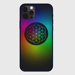 Чехол для iPhone 12 Pro Coldplay Colour, цвет: 3D-черный