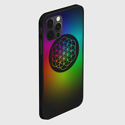 Чехол для iPhone 12 Pro Coldplay Colour, цвет: 3D-черный — фото 2