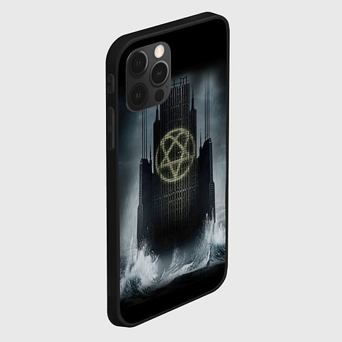 Чехол iPhone 12 Pro HIM: Devil Castle / 3D-Черный – фото 2