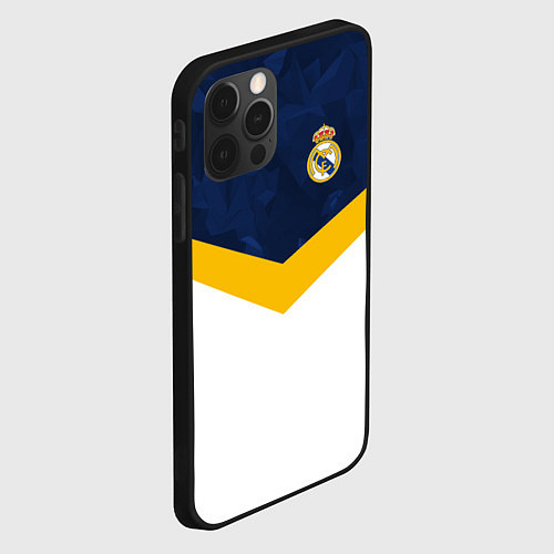 Чехол iPhone 12 Pro Real Madrid FC: Sport / 3D-Черный – фото 2