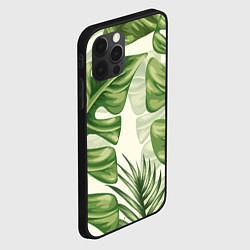 Чехол для iPhone 12 Pro Тропический папоротник, цвет: 3D-черный — фото 2