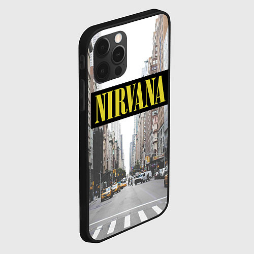 Чехол iPhone 12 Pro Nirvana City / 3D-Черный – фото 2